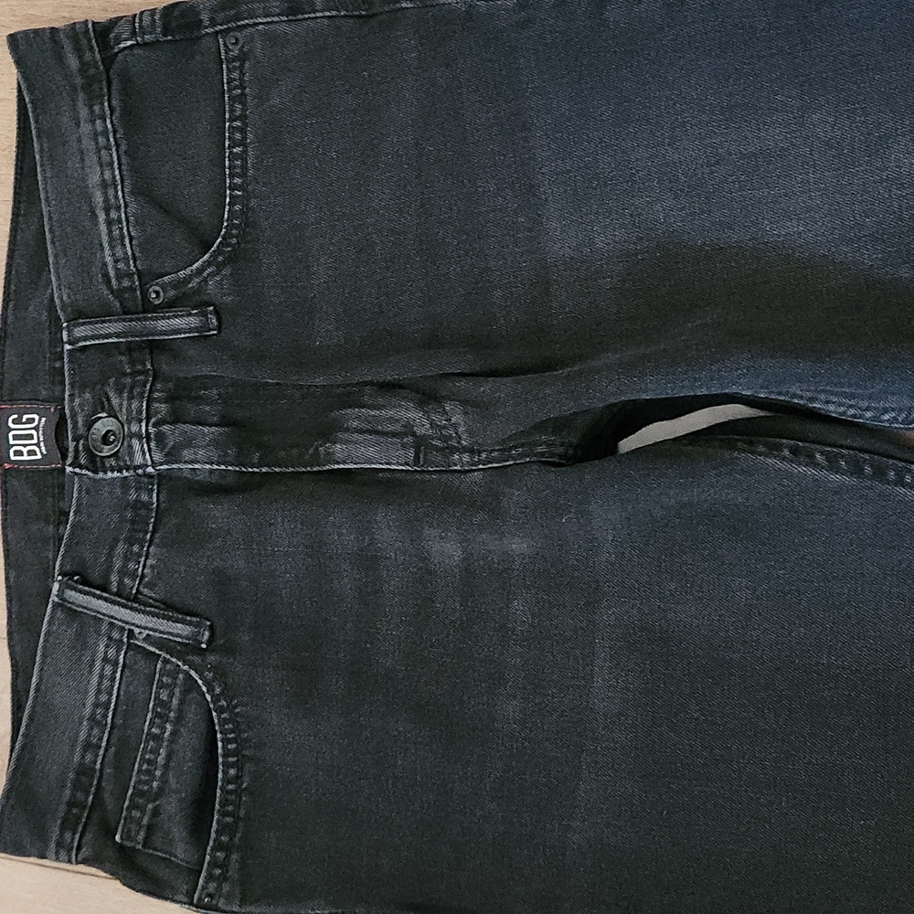 Urban Outfitters BDG Dad Slim Taper Fit / Black Jeans - Picture 4 of 13